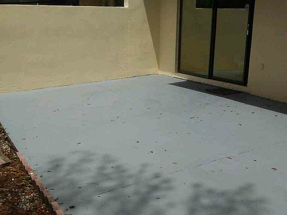 Back patio