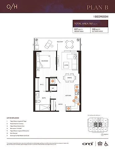 Floor plan Plan B