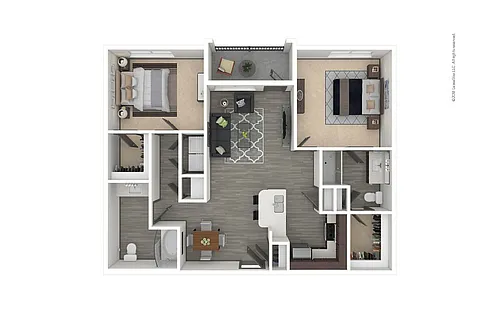 Floor plan B6
