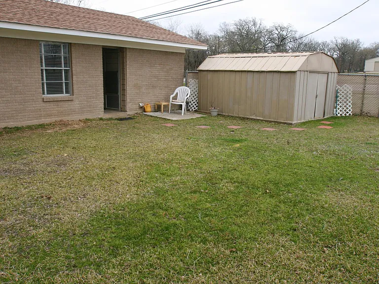 Backyard and outside storage