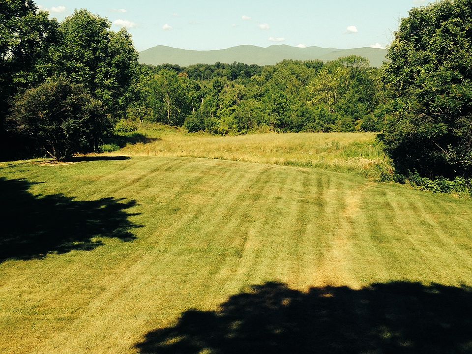 View from covered western facing porch