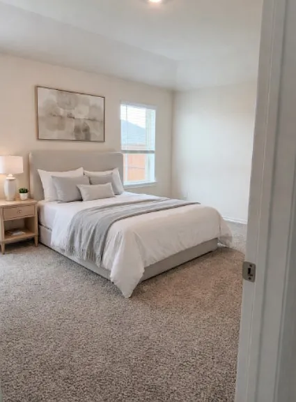 Master Bedroom staged by AI