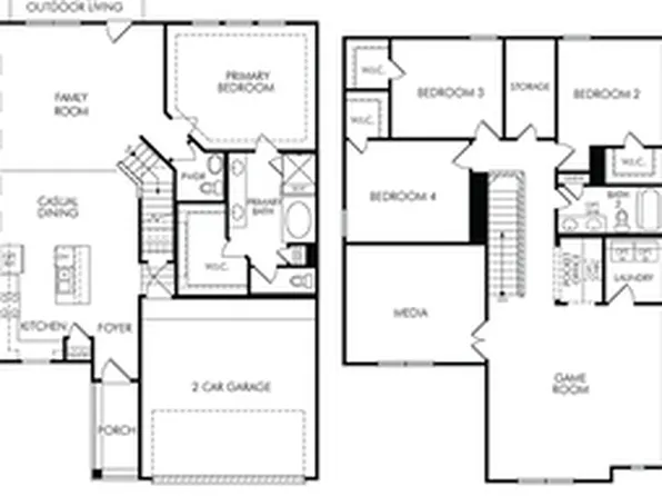 The Chalet (2503) Plan, Katy Grand Village - Luxe Series