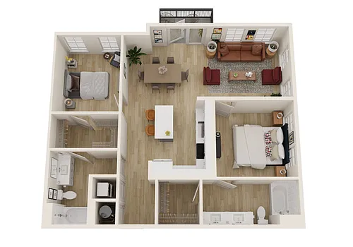 Floor plan B1