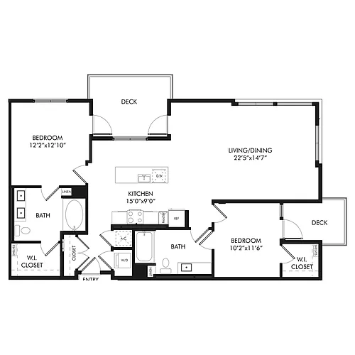 Floor plan B3a