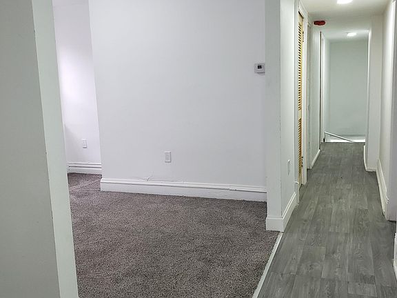 Open-Concept Living Room and Hallway