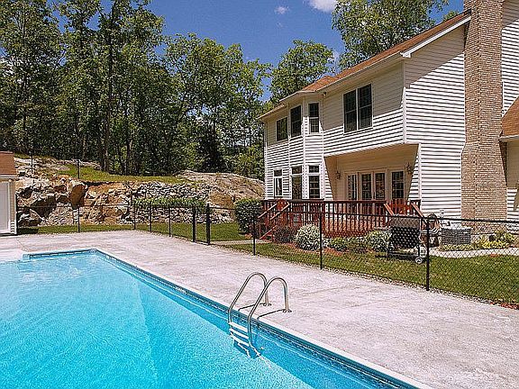 Pool/deck area. Caban with full bath.