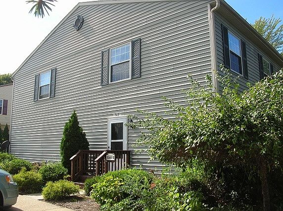 Condo Entrance by parking lot