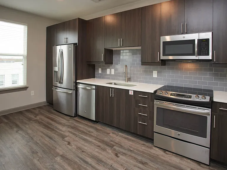 Kitchen with Stainless Steel Appliances