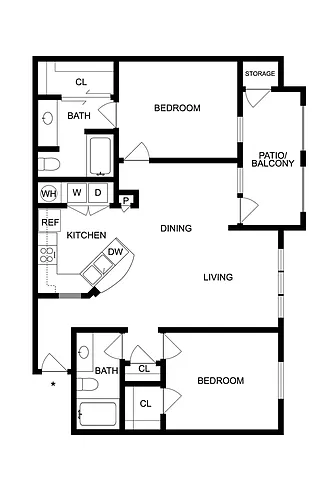 Floor plan B3R