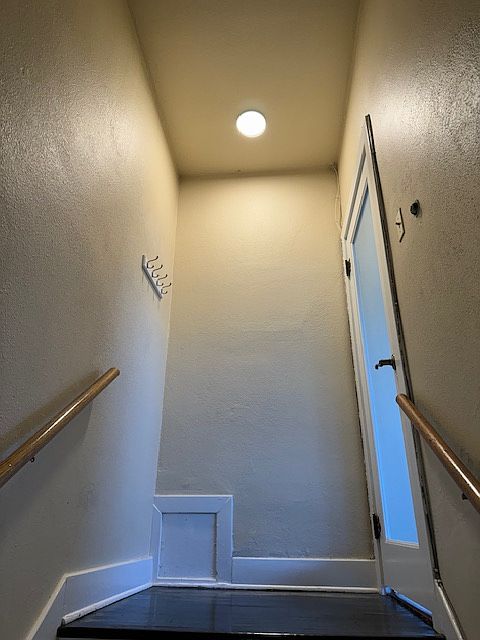 Staircase to unit