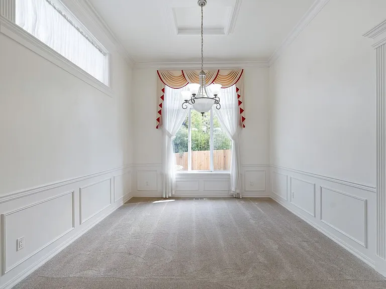 Formal living and dining room