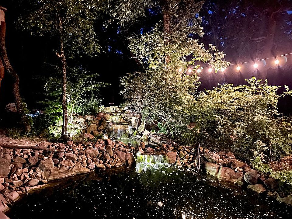 Waterfall into Pond