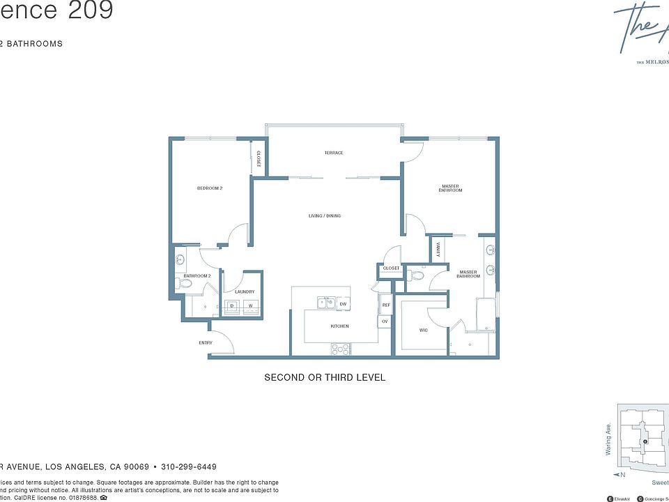 1st image of 728 N Sweetzer Ave Residence 209