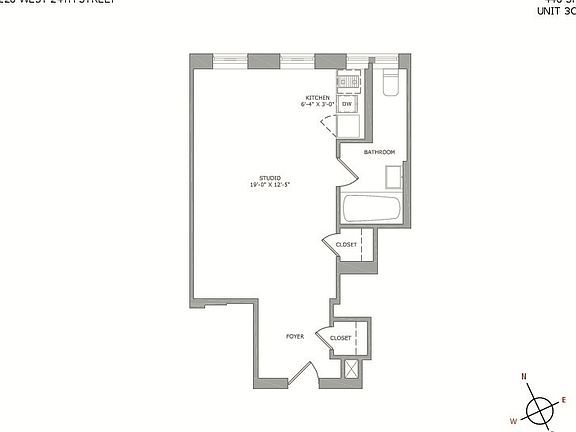 2nd image of 220 W 24th St APT 3O