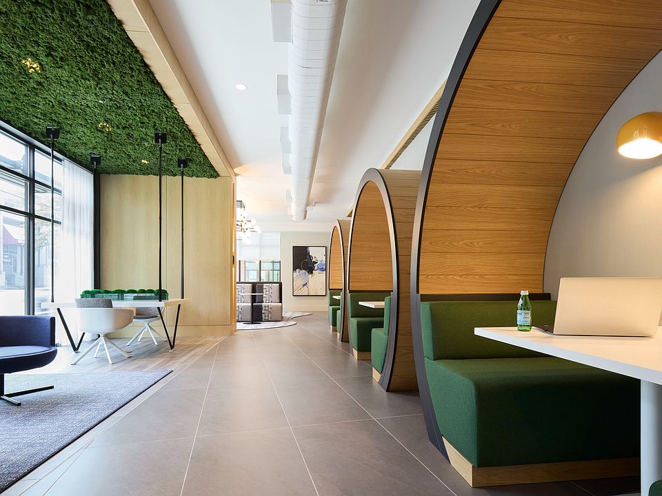 Coworking pods