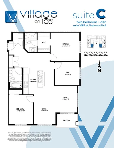 Floor plan 305