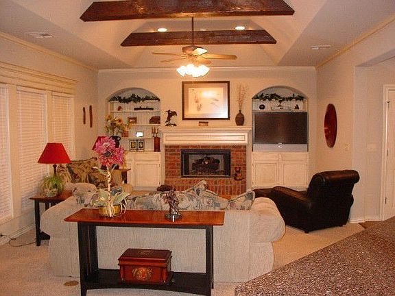 Living room before wood floors