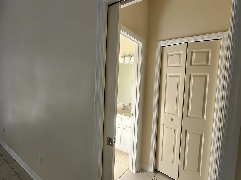 Entry to the Guest Bedroom & Pool/Guest Bathroom
