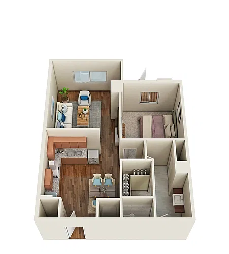 Floor plan A13