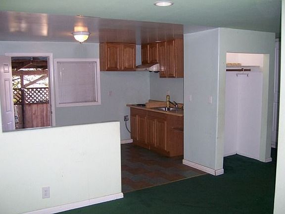 Kitchen Area of Converted Garage