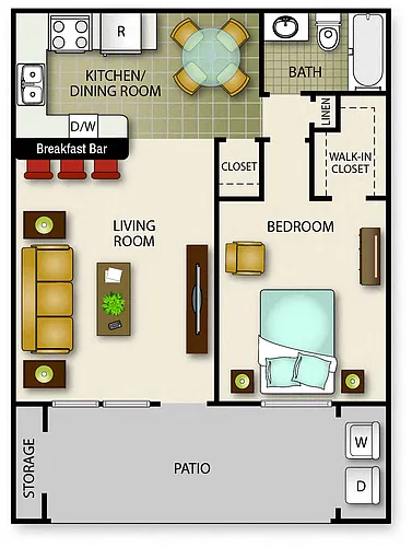 Floor plan Cypress Villa (b)