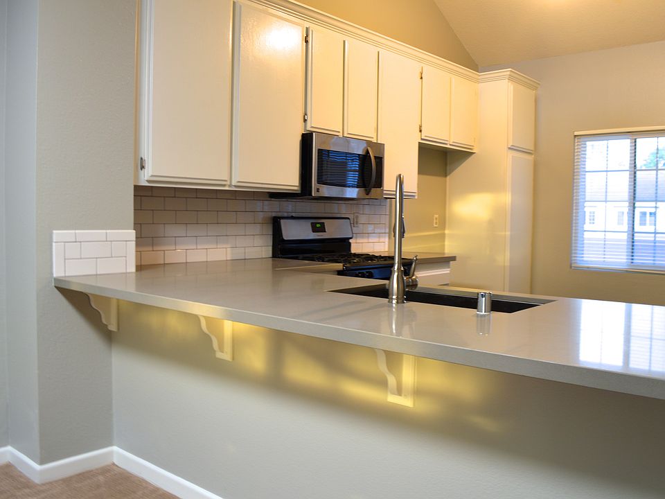Bright spacious kitchen with room for small table or mobile