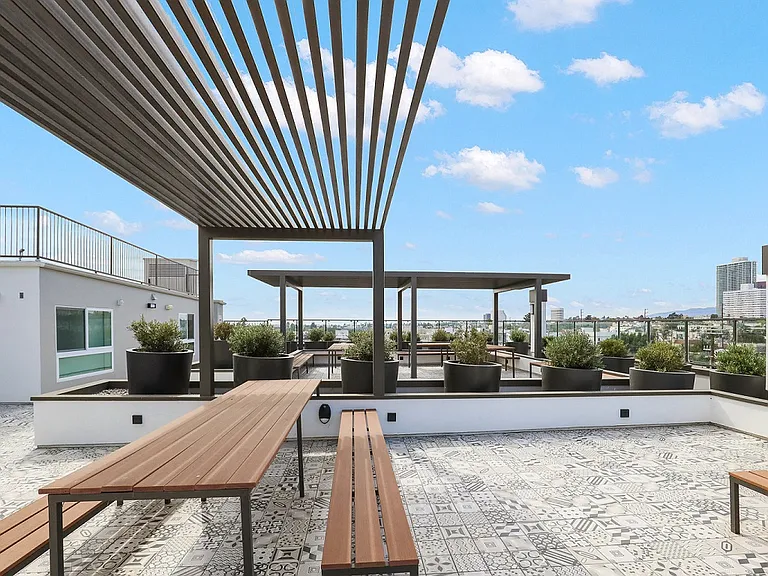 Rooftop Deck with Seating Area