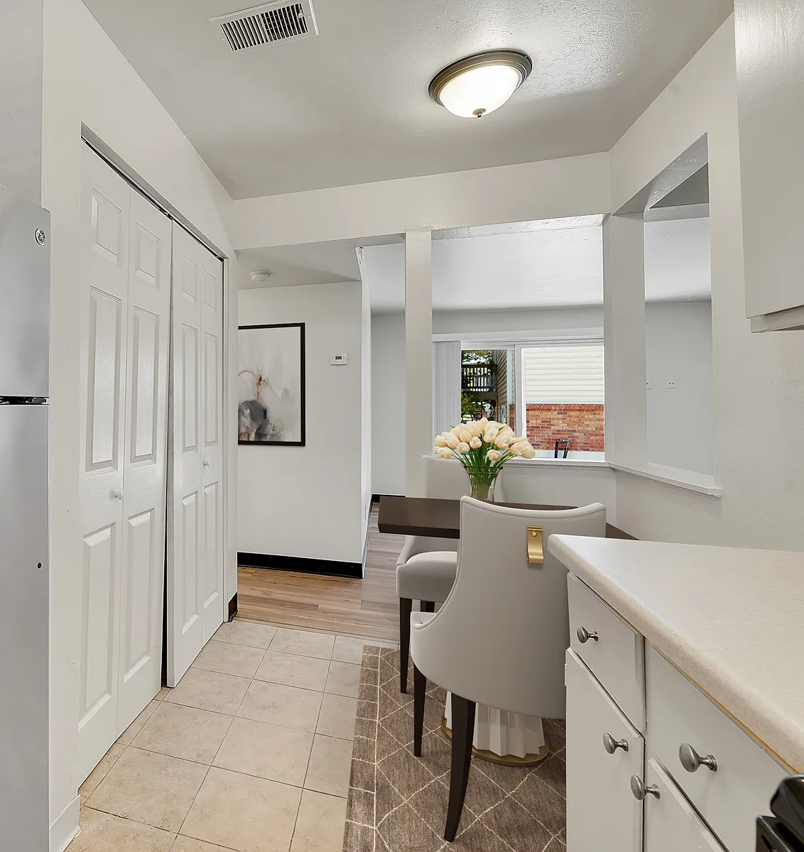 Kitchen with breakfast nook - Winrock Properties LLC