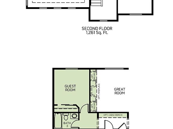 Woodside Homes - Lot 547 - Stonehaven