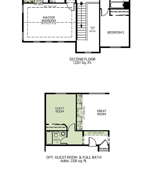 Woodside Homes - Lot 547 - Stonehaven
