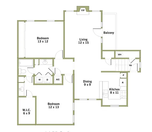 Floor plan B3