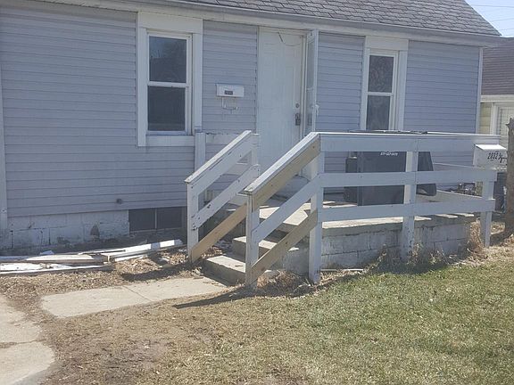 Front porch of home