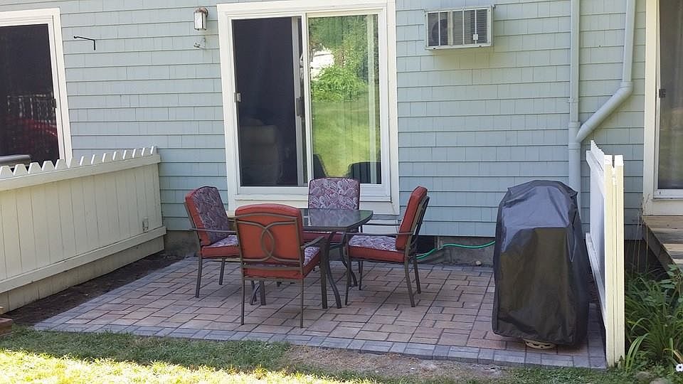 New patio installed August 2