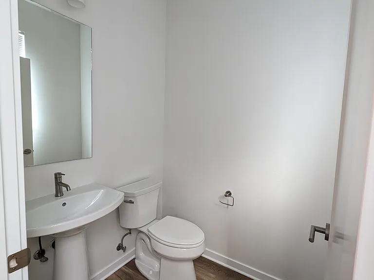Main level half bath