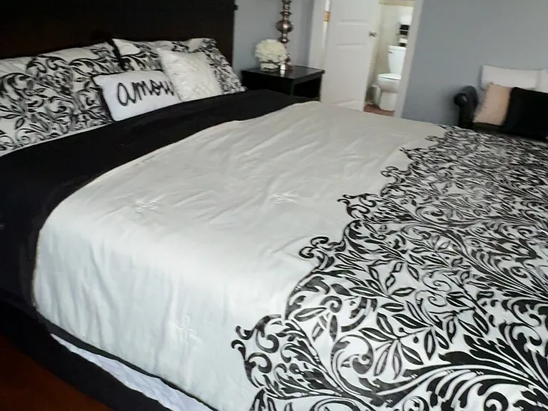 For staging only. Room is unfurnished.