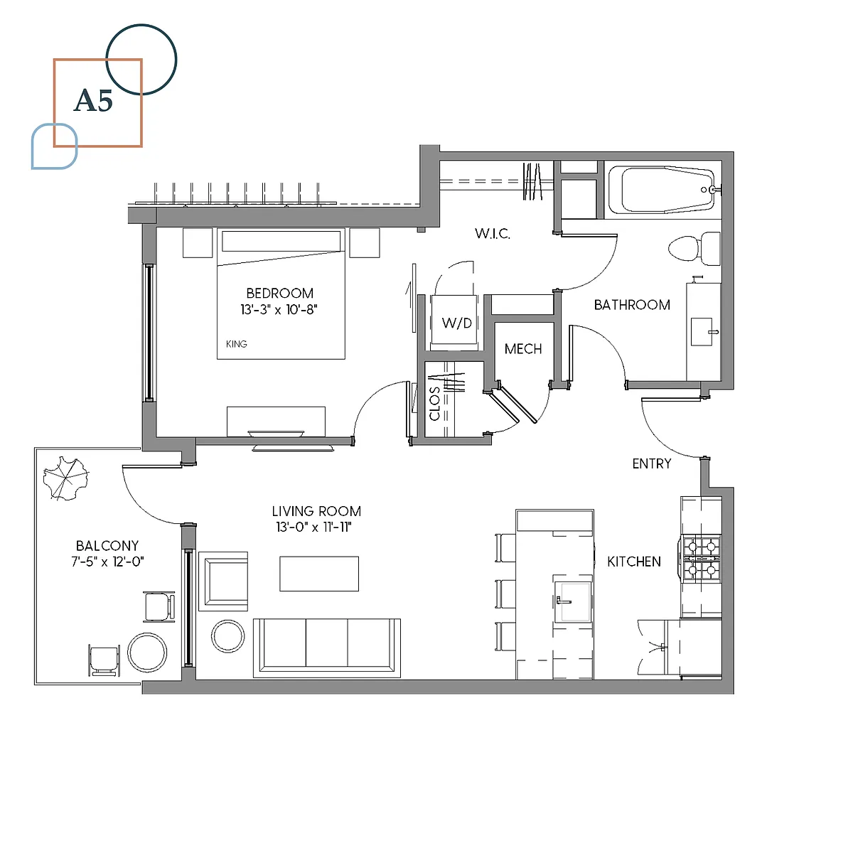 Floor plan A5