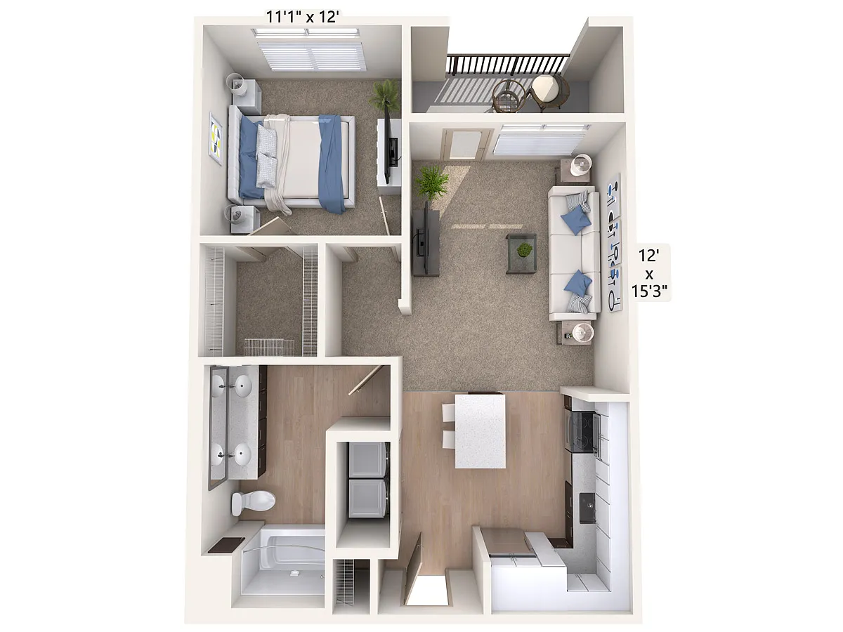 Floor plan A4-A-Two