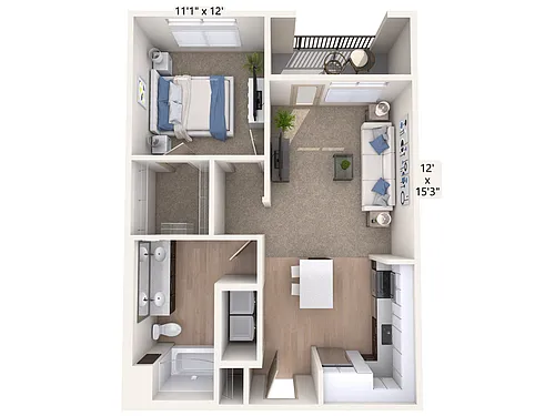 Floor plan A4-A-Two