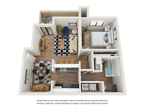 Floor plan Pueblo