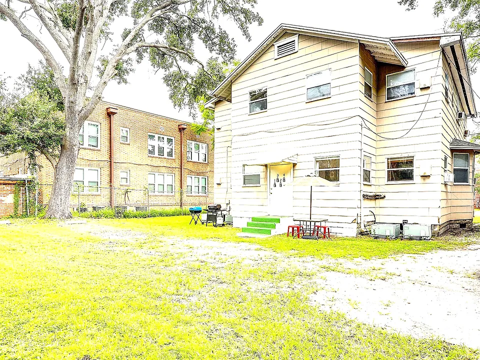 Backyard and Parking Area NW View