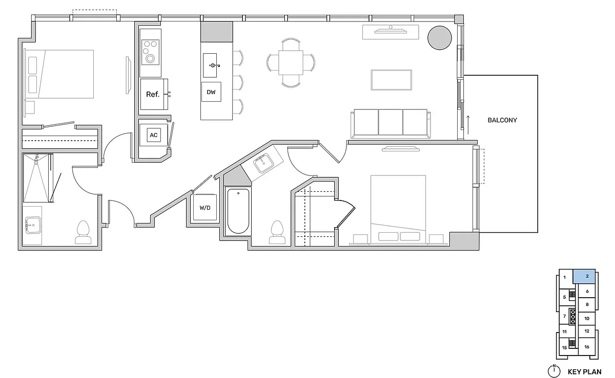 Floor plan B13