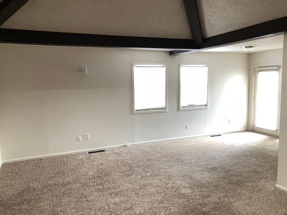 Living and dining areas