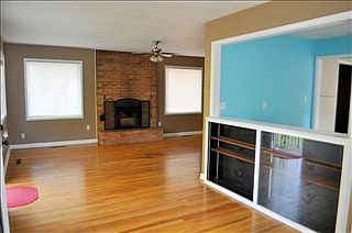 Looking towards living room
