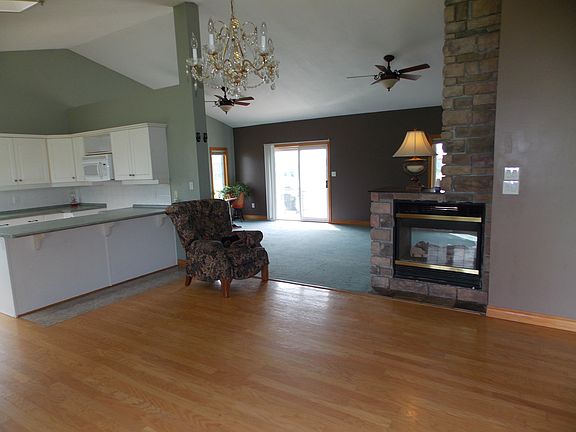 dinning to kitchen and livin