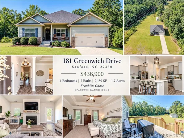 181 Greenwich Dr, Sanford, NC 27330