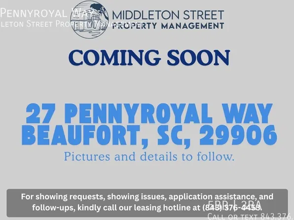 27 Pennyroyal Way, Beaufort, SC 29906