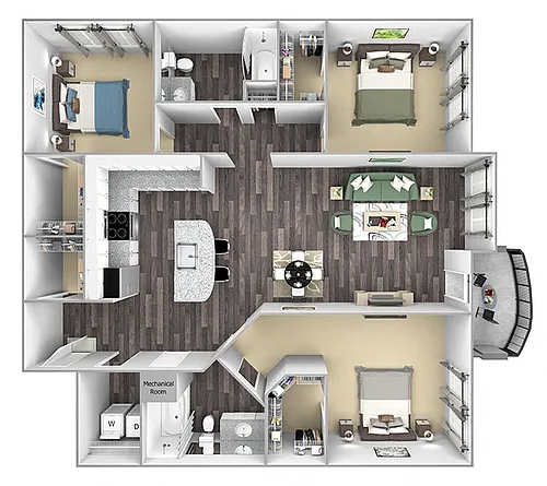Floor plan C1