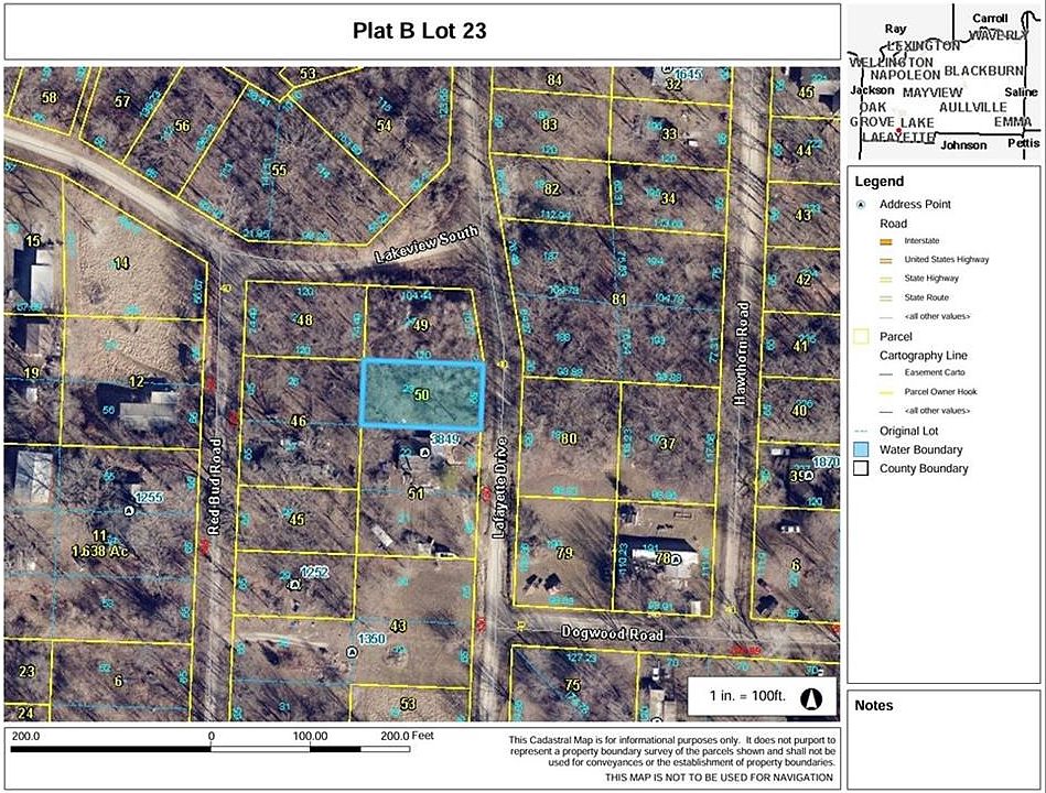 1st image of Plat B Lafayette Dr Lot 23