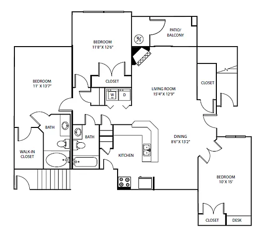 Floor plan 3A Renovation 2